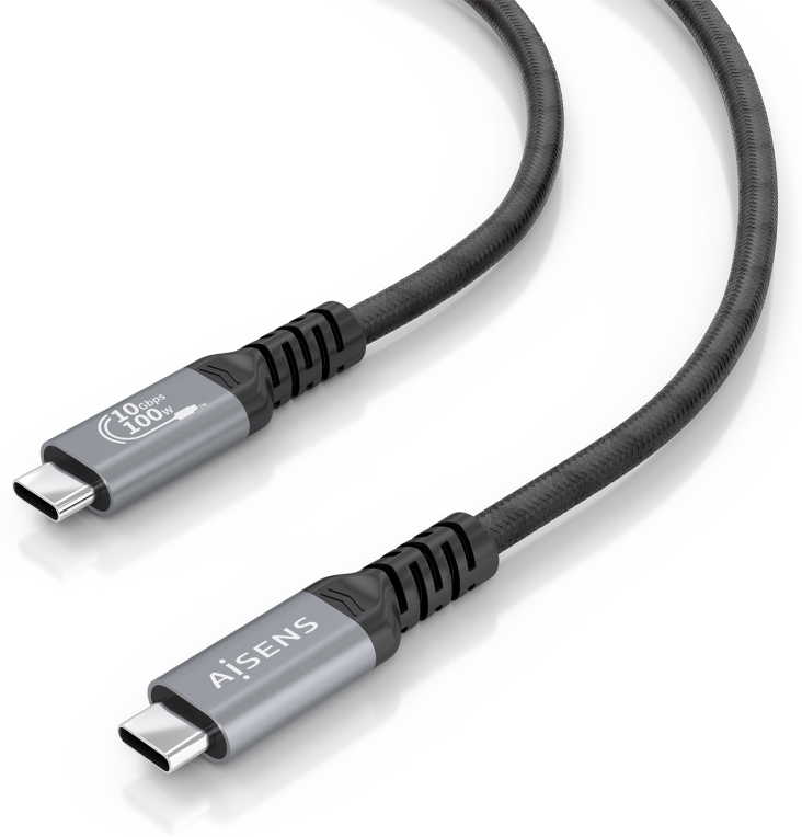 CABLE AISENS USB 3.2 GEN2 10GBPS 8K30HZ 5A 100W E-MARK C/M-C/M 5M - detalle