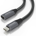 CABLE AISENS USB 3.2 GEN2X2 ALU 20GBPS 8K30 5A 100W USB-C M/H 2.0M