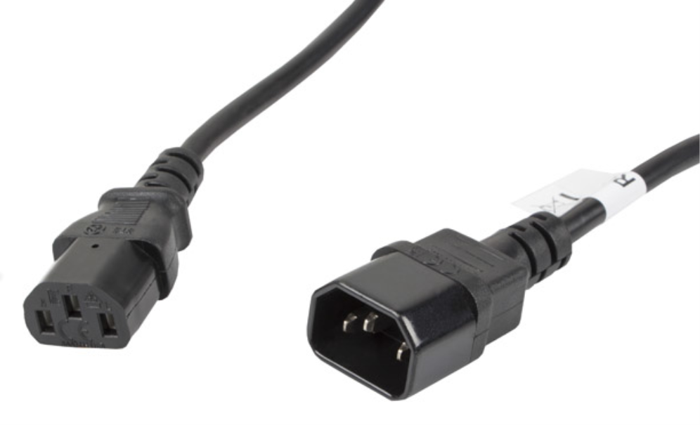 CABLE ALARGADOR LANBERG ALIMENTACION CPU IEC320 C13 H/IEC320 C14 M VDE 5M