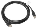 CABLE ALARGADOR LANBERG USB 2.0 MACHO HEMBRA 3M NEGRO