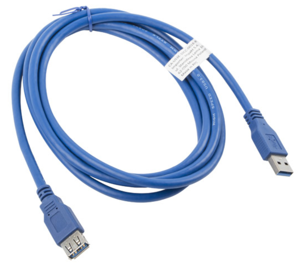 CABLE ALARGADOR LANBERG USB 3.0 MACHO HEMBRA 1.8M AZUL - detalle