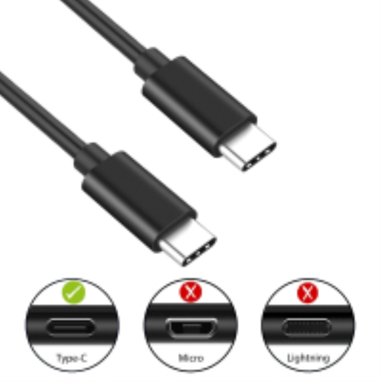 CABLE ALARGADOR USB 2.0 EWENT USB-C MACHO USB-C MACHO 1,8M NEGRO - detalle
