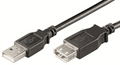 CABLE ALARGADOR USB EWENT USB-A MACHO USB-A HEMBRA 1M