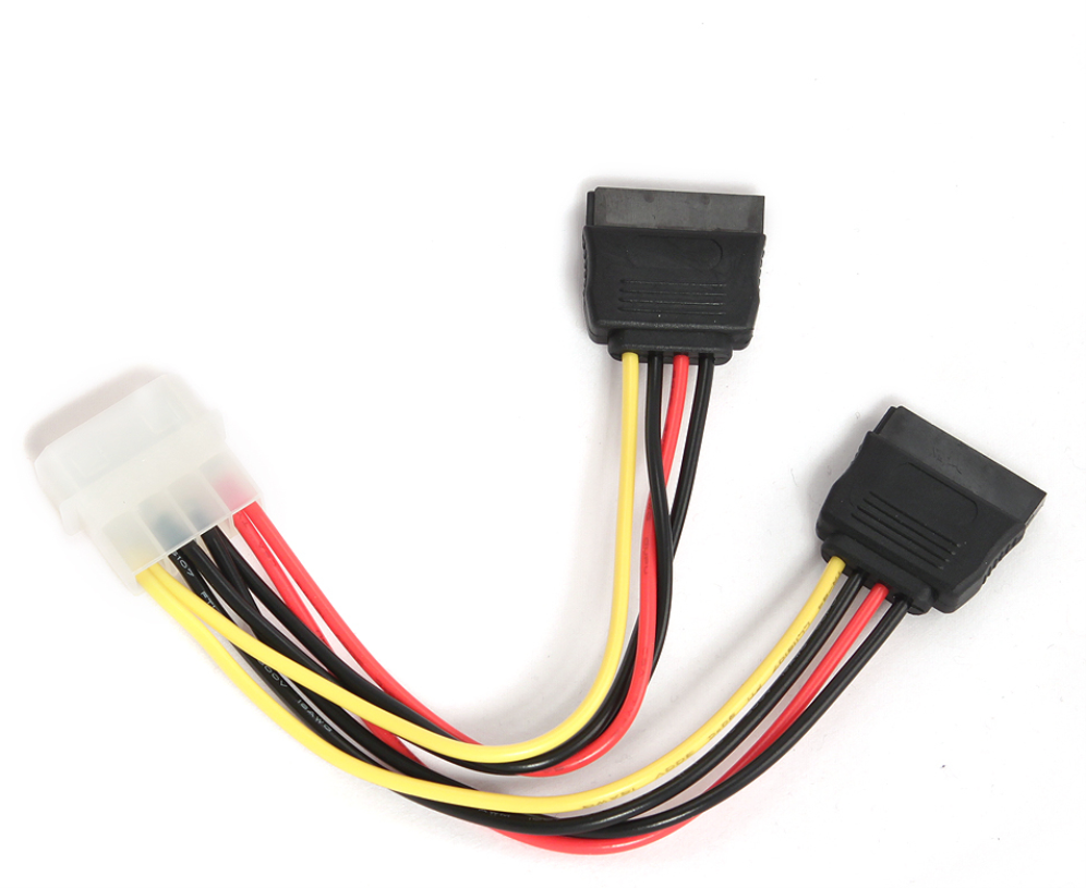 CABLE ALIMENTACION GEMBIRD 2x SATA 0,15M - detalle