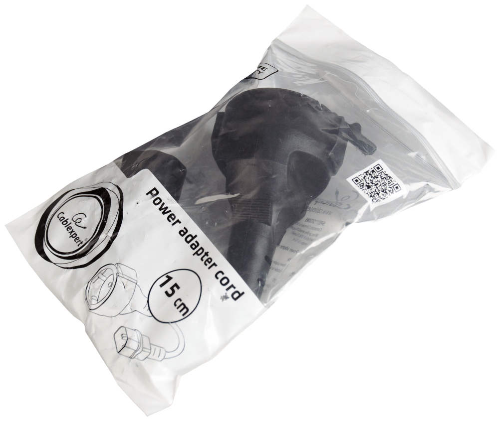 CABLE ALIMENTACION GEMBIRD ADAPTADOR C14 MACHO A SCHUKO HEMBRA