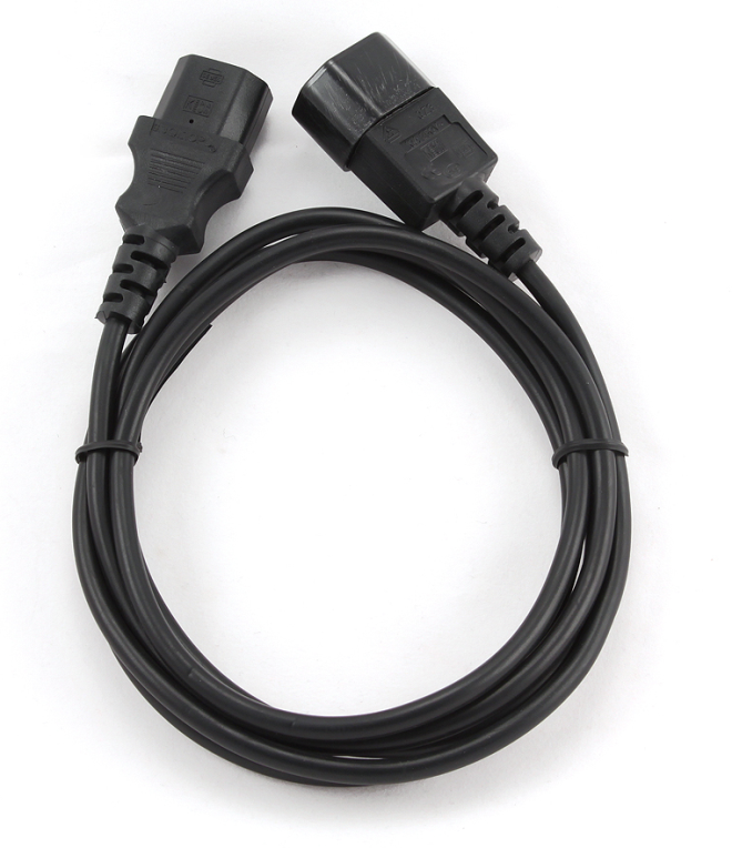 CABLE ALIMENTACION GEMBIRD C13 A C14 1,8M - detalle