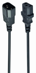 CABLE ALIMENTACION GEMBIRD EXTENSION C13 MACHO A C14 HEMBRA 1,8M