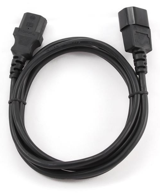 CABLE ALIMENTACION GEMBIRD EXTENSION C13 MACHO A C14 HEMBRA 1,8M - detalle