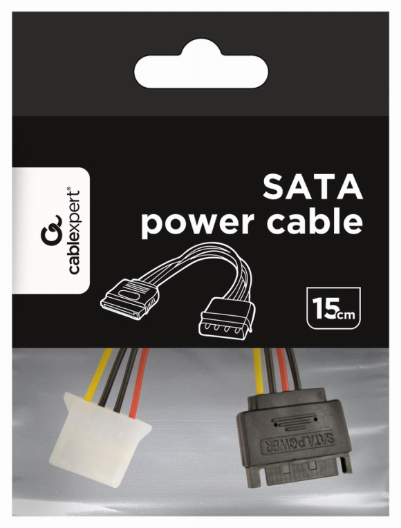 CABLE ALIMENTACION GEMBIRD SATA 0,15M - detalle