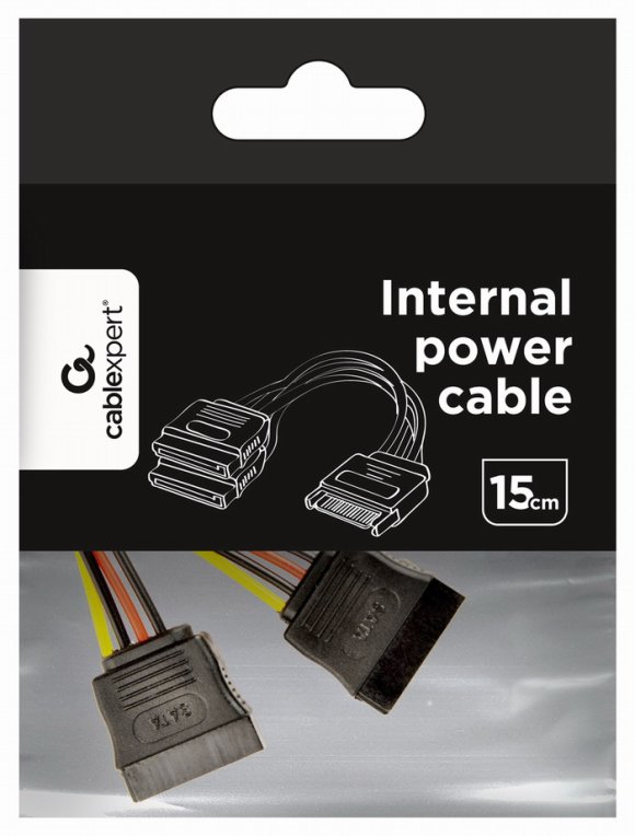 CABLE ALIMENTACION GEMBIRD SATA PLANO 0,15M - detalle