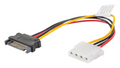 CABLE ALIMENTACION LANBERG MOLEX HEMBRA/SATA MACHO 15CM