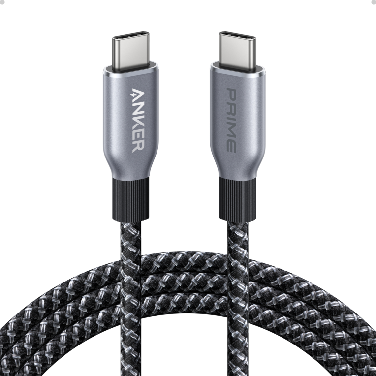 CABLE ANKER ANKER PRIME USB-C TO USB-C CABLE (3FT 240W UPCYCLED-BRAIDED) - detalle