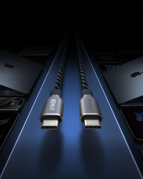 CABLE ANKER ANKER PRIME USB-C TO USB-C CABLE (3FT 240W UPCYCLED-BRAIDED) - detalle