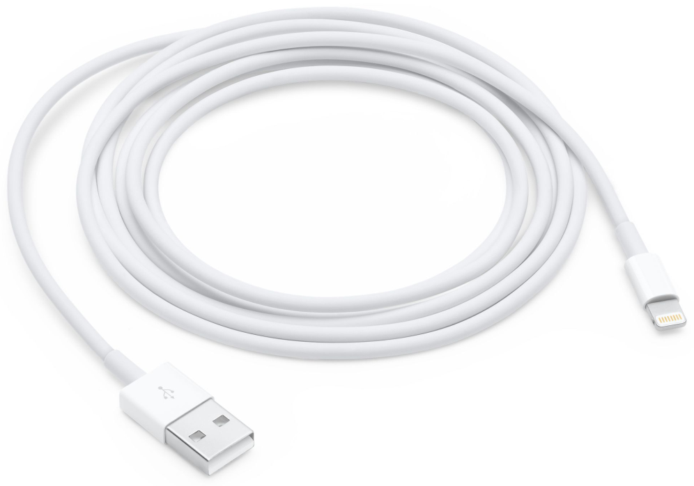CABLE APPLE LIGHTNING TO USB 2M