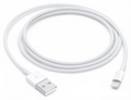 CABLE APPLE LIGHTNING TO USB BLANCO 1M