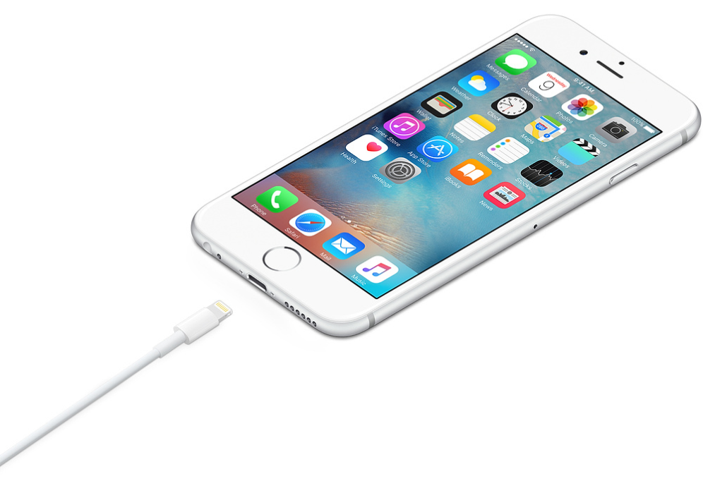 CABLE APPLE LIGHTNING TO USB BLANCO 1M - detalle