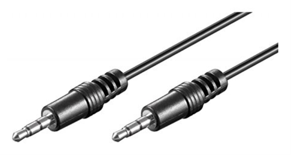 CABLE AUDIO ESTEREO EWENT JACK 3,5MM MACHO A 3,5MM MACHO 2m