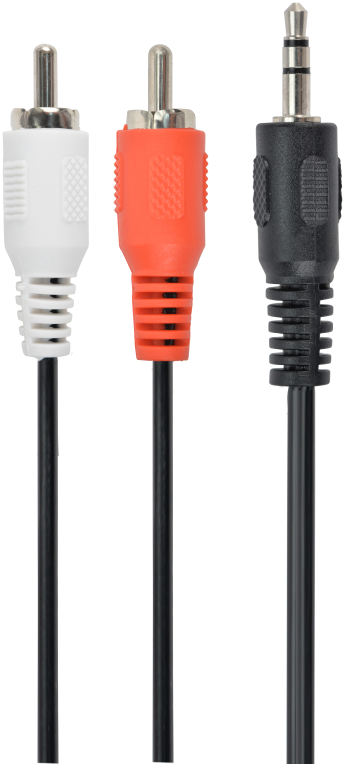 CABLE AUDIO GEMBIRD CONECTOR 3,5MM A RCA 1,5M - detalle