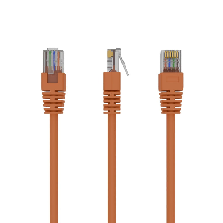 Gembird 26GEMPP1205MO cable de red Naranja 0.5 m Cat5e