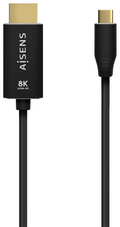 CABLE CONVERSOR AISENS ALUMINIO USB-C A HDMI 2.1 8K60HZ 2.0M