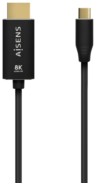CABLE CONVERSOR AISENS ALUMINIO USB-C A HDMI 2.1 8K60HZ 2.0M