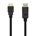 AISENS Cable Conversor DisplayPort A HDMI. DP/M-HDMI/M. Negro. 5.0m