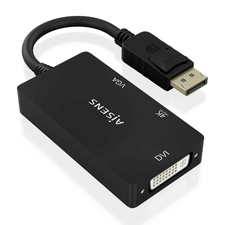 AISENS A125-0861 adaptador de cable de vídeo 0.15 m VGA + HDMI + DVI