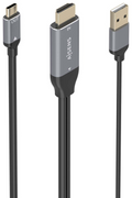 CABLE CONVERSOR AISENS HDMI V2.0 A USB-C 4K@60HZ 1.8M NEGRO
