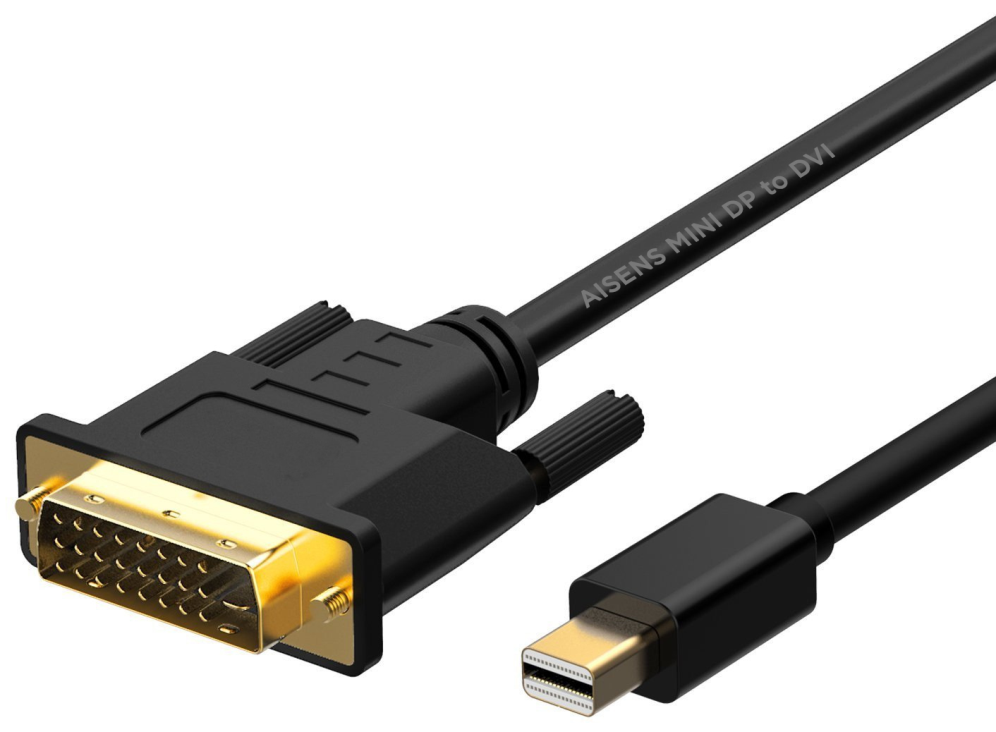 CABLE CONVERSOR AISENS MINI DISPLAYPORT A DVI NEGRO 2.0M