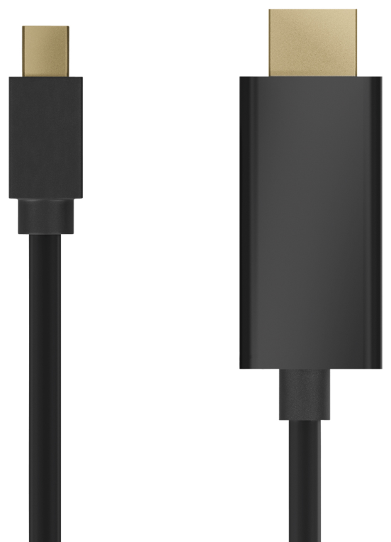CABLE CONVERSOR AISENS MINI DISPLAYPORT A HDMI NEGRO 3.0M - detalle