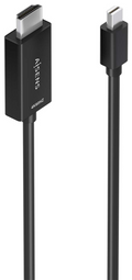 CABLE CONVERSOR AISENS MINI DP/M A HDMI/M 4K@60HZ NEGRO 1.0M