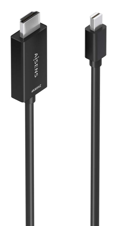 AISENS A125-0886 adaptador de cable de vídeo 1 m Mini DisplayPort HDMI tipo A (Estándar)