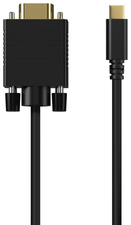 CABLE CONVERSOR AISENS USB-C A VGA USB-C/M-HDB15/M NEGRO 1.8M