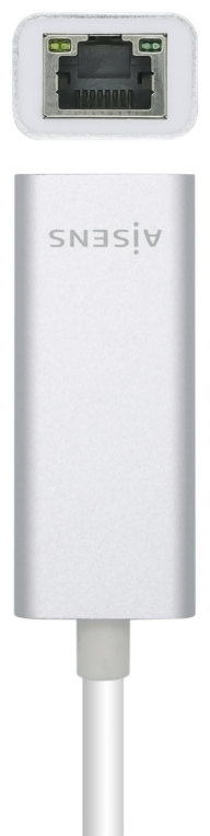 CABLE CONVERSOR AISENS USB3.1 GEN1 USB-C A ETHERNET GIGABIT 15CM - detalle