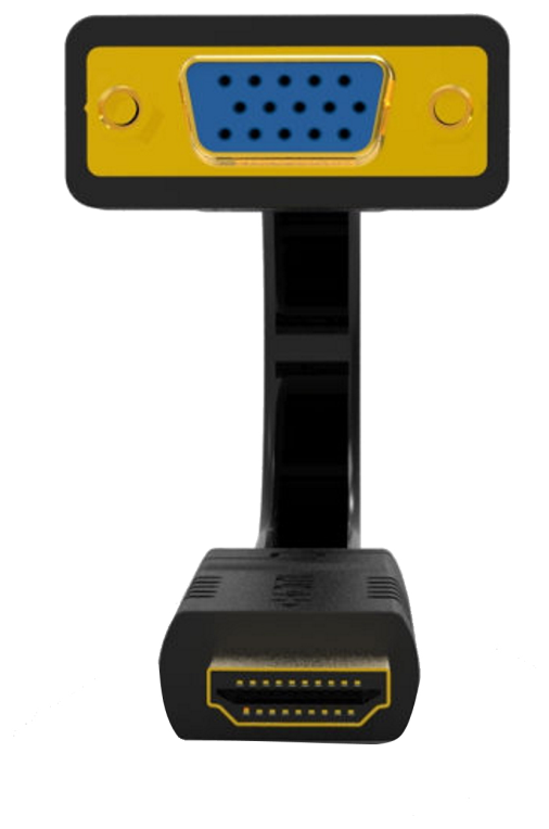 CABLE CONVERTIDOR EWENT HDMI MACHO - VGA HEMBRA 0,20 METROS - detalle