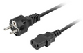 CABLE DE ALIMENTACION LANBERG SCHUKO CEE 7/7 A IEC320 C13 1.8M RECTO