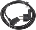 CABLE DE ALIMENTACION LANBERG SCHUKO CEE 7/7 A IEC320 C13 ACODADO 3M