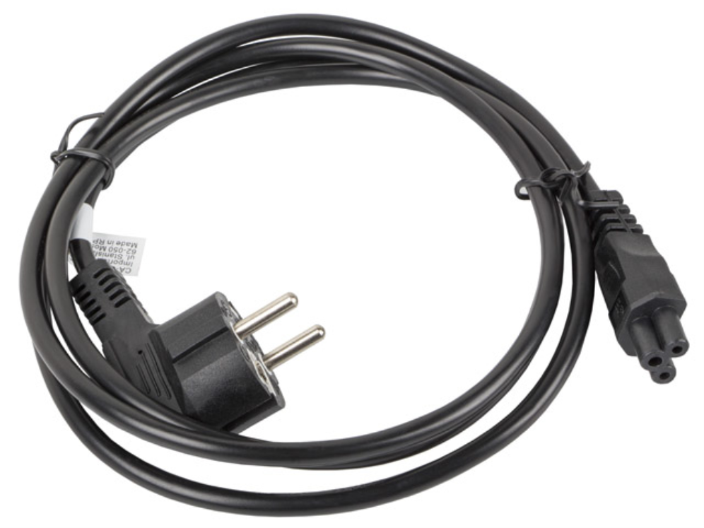 Lanberg CA-C5CA-11CC-0018-BK cable de transmisión Negro 1.8 m CEE7/7 C5 acoplador