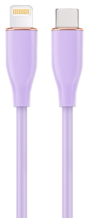 CABLE DE CARGA Y DATOS GEMBIRD USB TIPO-C A 8 CLAVIJAS 1,5 M VIOLETA