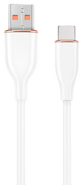 CABLE DE CARGA Y DATOS GEMBIRD USB TIPO C DE SILICONA PREMIUM 1,5 MBLANCO