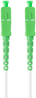 CABLE DE FIBRAOPTICA LANBERG 10M MONO SC/APC-SC/APC SIMPLEX G657A2 LSZH BLANC