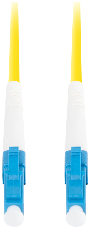 CABLE DE FIBRAOPTICA LANBERG 1M MONO LC/UPC-LC/UPC SIMPLEX G657A1 LSZH AMARILL - detalle