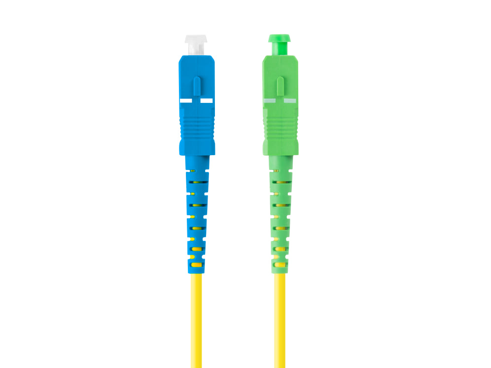 Lanberg FO-SASU-SS21-0010-YE Cable de fibra óptica e InfiniBand 1 m SC Amarillo