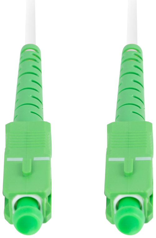 CABLE DE FIBRAOPTICA LANBERG 20M MONO SC/APC-SC/APC SIMPLEX G657B3 LSZH BLANC - detalle