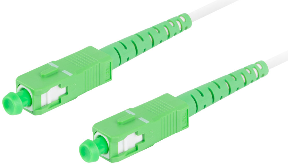 CABLE DE FIBRAOPTICA LANBERG 20M MONO SC/APC-SC/APC SIMPLEX G657B3 LSZH BLANC - detalle