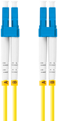CABLE DE FIBRAOPTICA LANBERG 2M MONO LC/UPC-LC/UPC DUPLEX G657A1 LSZH AMARILL