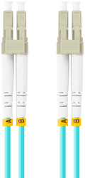 CABLE DE FIBRAOPTICA LANBERG 5M MULTI LC/UPC-LC/UPC DUPLEX OM3 50/125 LSZH AZUL