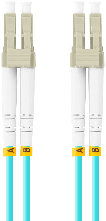 CABLE DE FIBRAOPTICA LANBERG 5M MULTI LC/UPC-LC/UPC DUPLEX OM3 50/125 LSZH AZUL