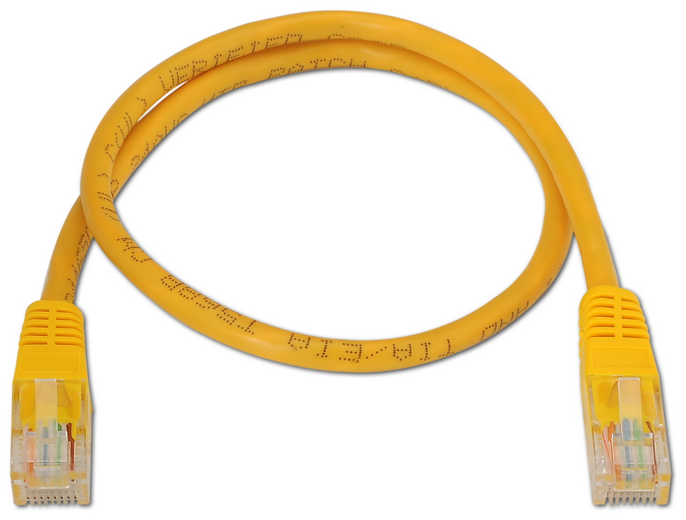 CABLE DE RED AISENS LATIGUILLO RJ45 CAT.6 UTP AWG24 AMARILLO 2.0M - detalle
