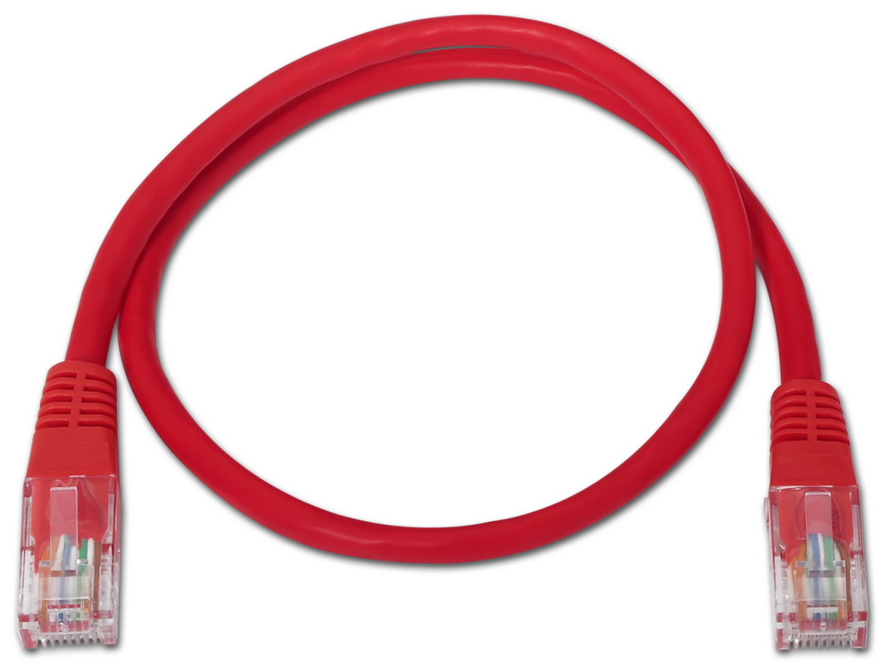 CABLE DE RED AISENS LATIGUILLO RJ45 CAT.6 UTP AWG24 ROJO 3.0M - detalle